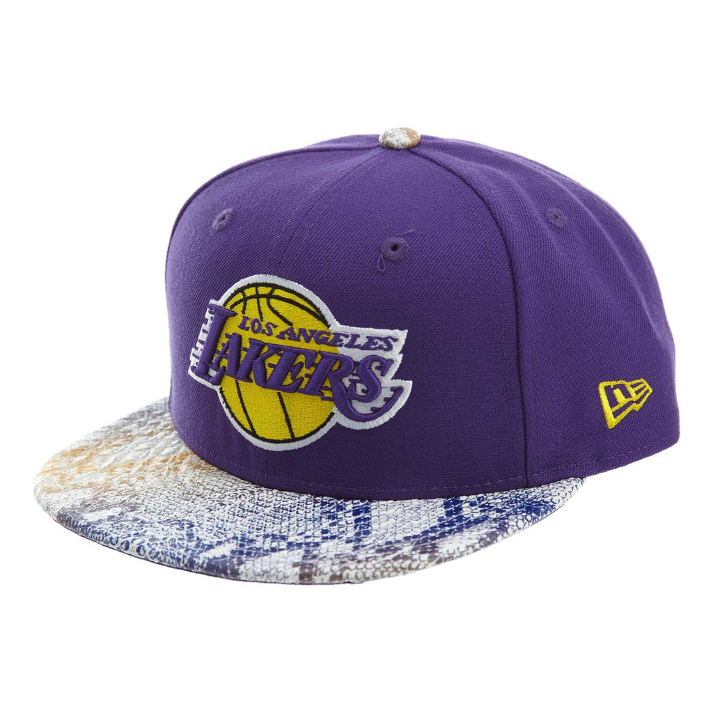 New Era Los Angeles Lakers Visor Craze 9Fifty Snapback Cap Purple