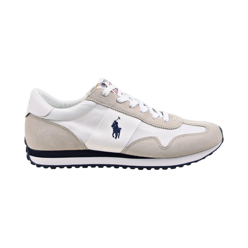 Polo Ralph Lauren Train 85 Men's Shoes White-Navy-Grey
