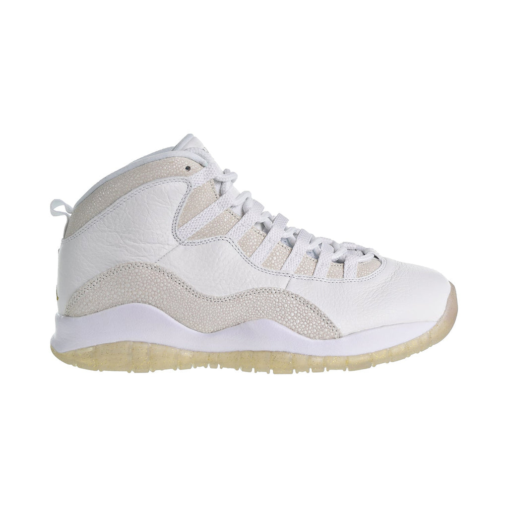 Nike Air Jordan 10 Retro OVO Drake Men's Shoes Summit White/Metallic Gold