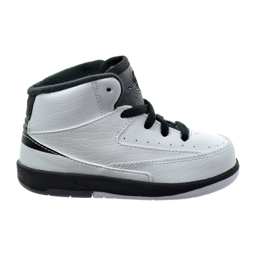 Jordan 2 Retro BT Toddlers' Shoes White-Black-Dark Grey