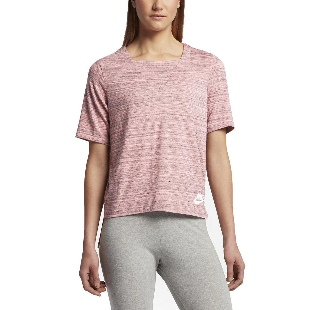 Nike Sportswear Advance 15 Women's Shortsleeve T-Shirt Bright Merlon/White