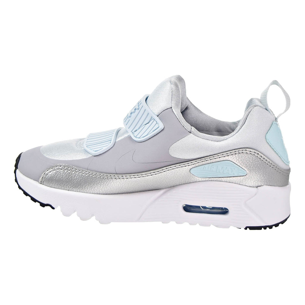Nike Air Max Tiny 90 (PS) Running Shoes Pure Platinum/Wolf Grey