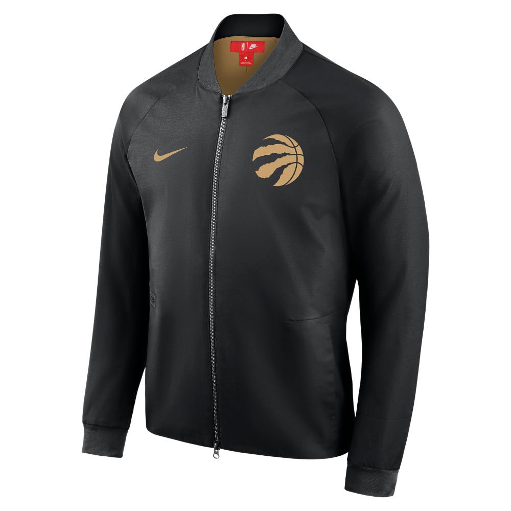 Nike Toronto Raptors City Edition NBA Men's Full Zip Jacket Black