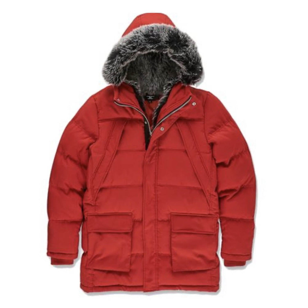 Jordan Craig Fargo Fur Lined Parka Men's Jacket Red