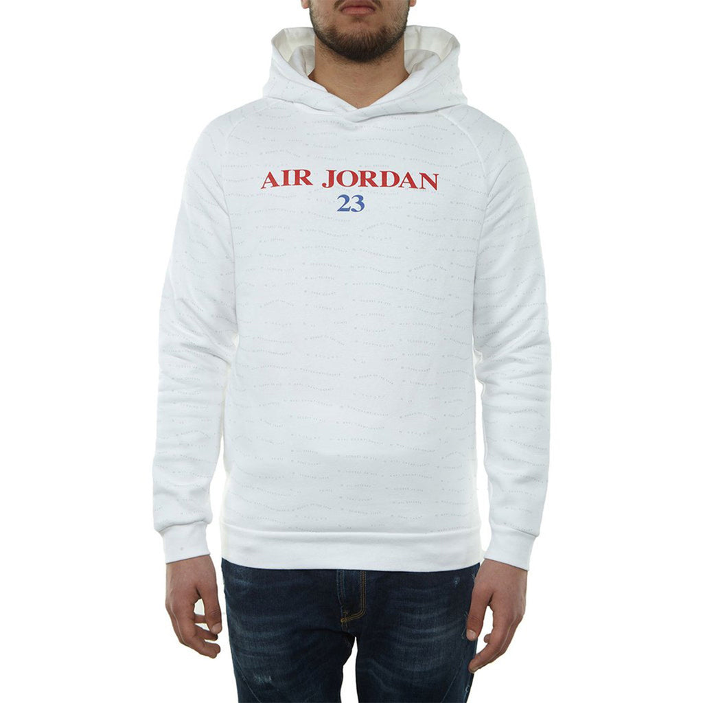 Jordan 10 Jumpman fleece Men's Hoodie White