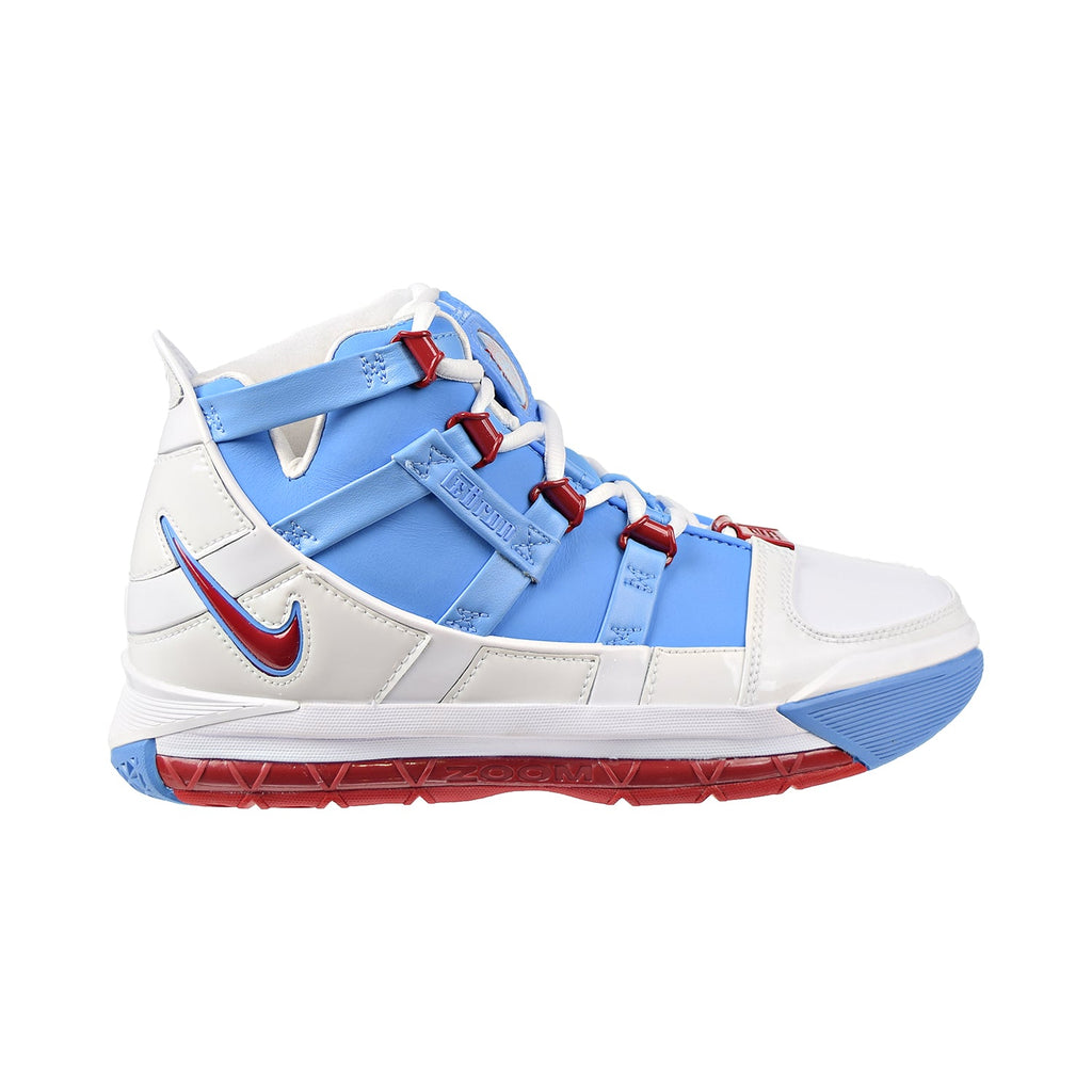 Nike Zoom Lebron III QS "Houston Oilers" Men's Shoes University Blue/Red