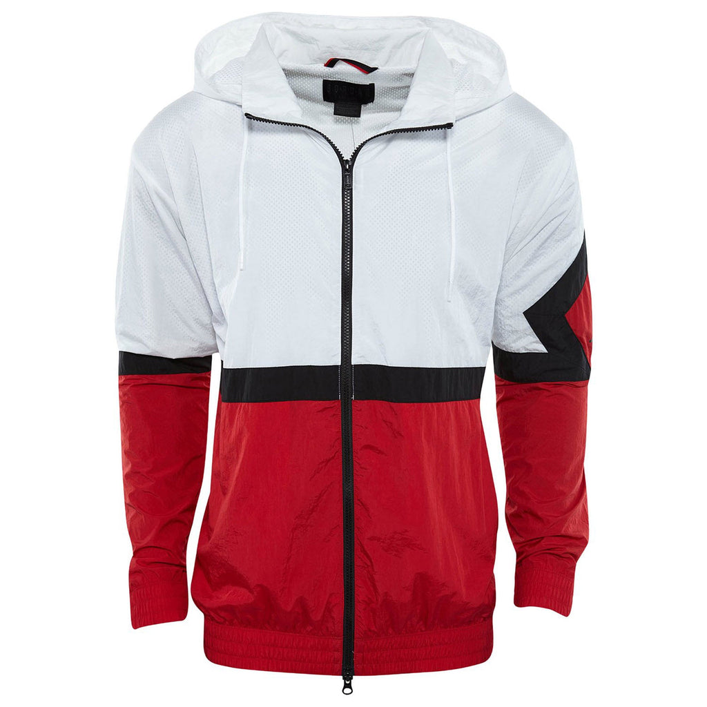 Jordan Sportswear Diamond Track Men's Jacket White-Red