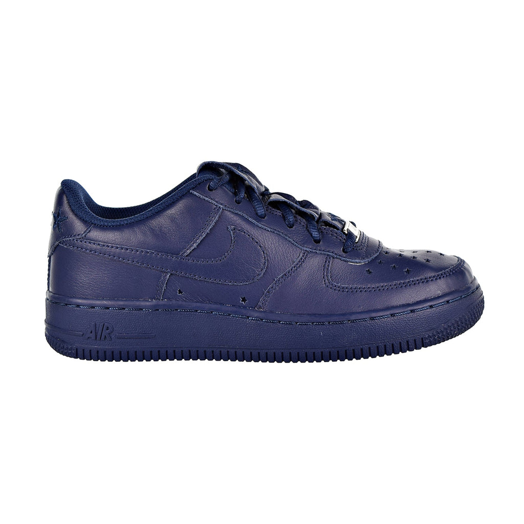 Nike Air Force 1 QS Big Kids' Shoes Navy