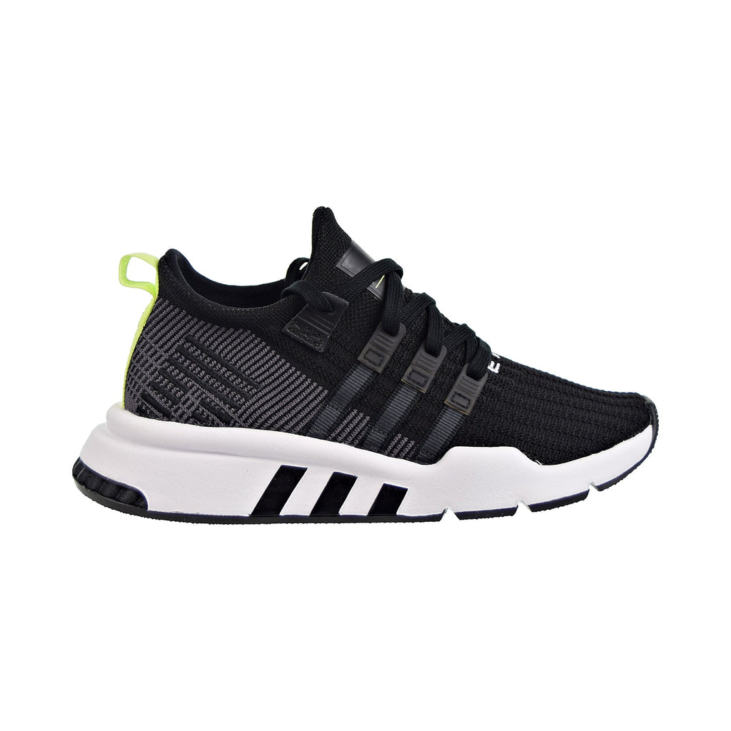 Adidas EQT Support Mid Adv J Big Kids Shoes Core Black/Grey/Footwear White