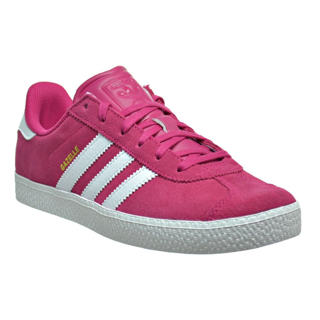 Rápido Huérfano insalubre Adidas Gazelle 2 J Big Kid's Shoes Bold Pink/White/White – Sports Plaza NY