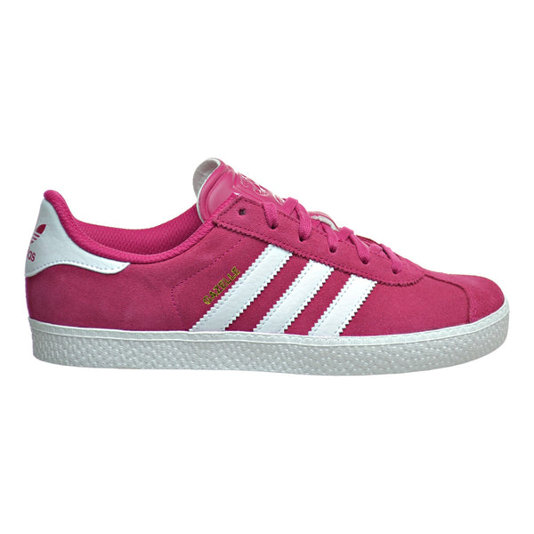 Adidas Gazelle 2 J Big Kid's Shoes Bold Pink/White/White