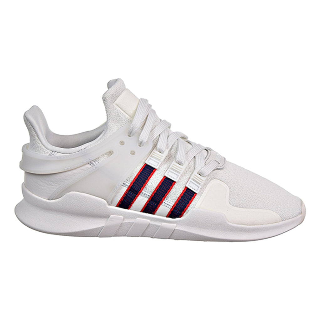 Adidas Equipment Support ADV Mens Sneakers Crystal White/Collegiate Navy/Scarlet