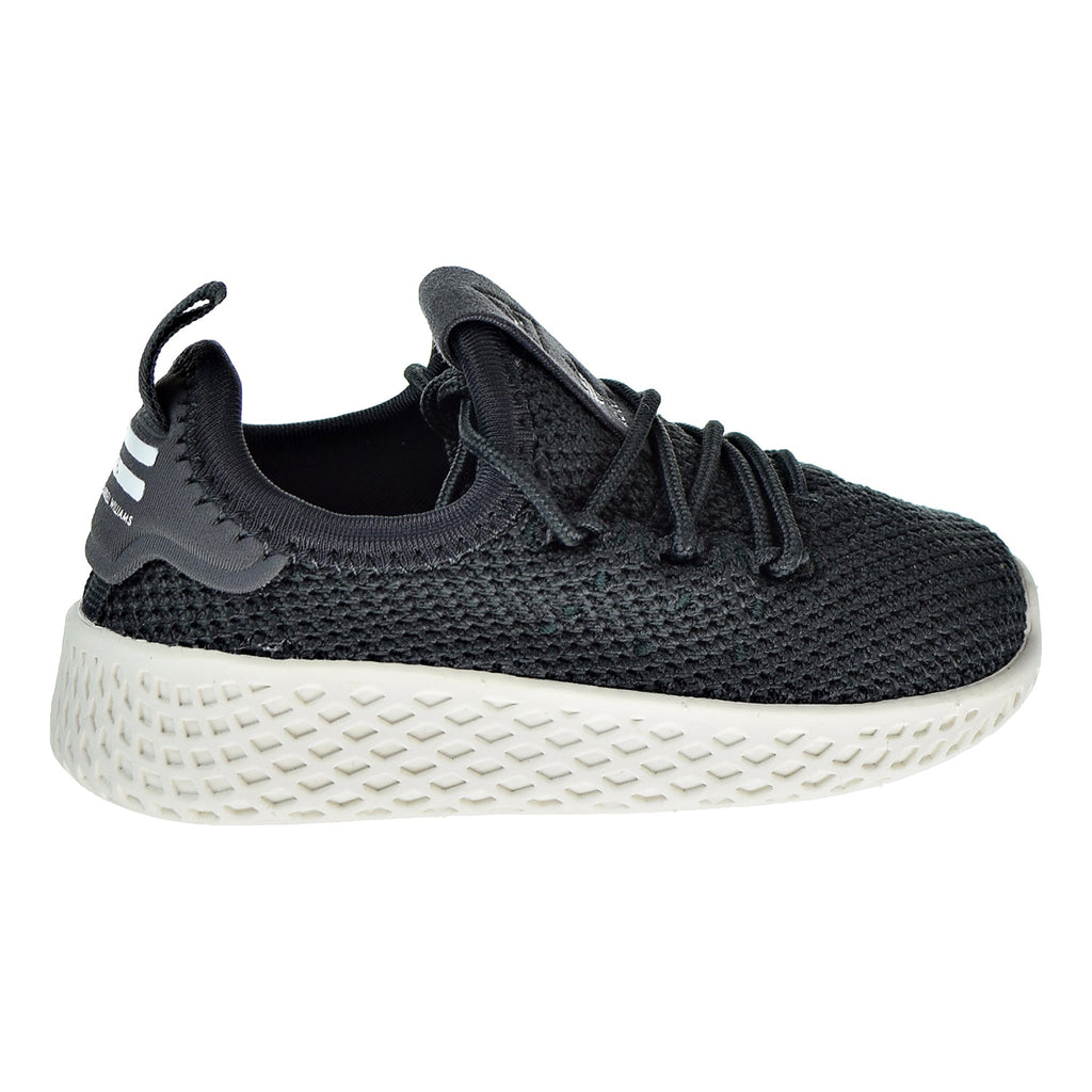 Adidas Pharrell Williams Tennis HU Toddlers Shoes  Carbon/Carbon/Chalk White