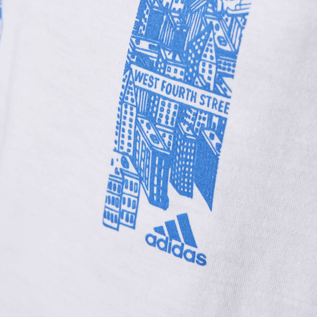 Adidas Originals New York Training T-Shirt White/Orange/Sat – Sports Plaza NY