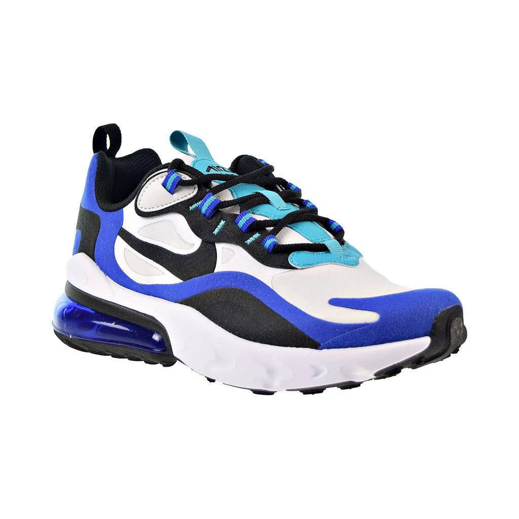 Nike Max 270 Big Kids' Shoes White-Black-Hyper Blue – Sports Plaza NY
