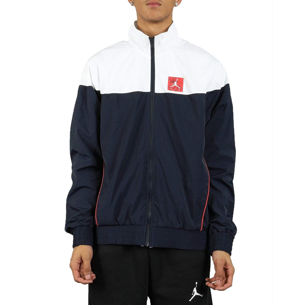 Air Jordan Men's Tinker Legacy Windbreaker Jacket Navy-White