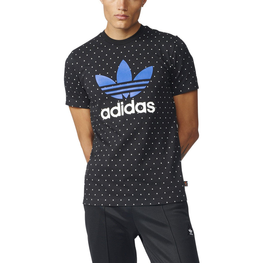 Adidas Men's Originals Pharrell All Over Print T-Shirt Black