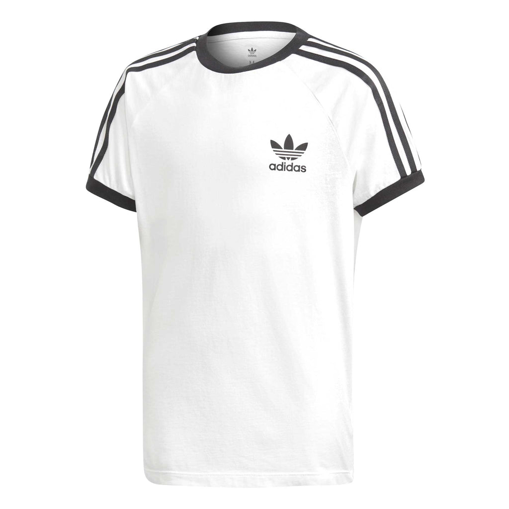 Adidas Originals Junior 3-Stripes California Tee White-Black