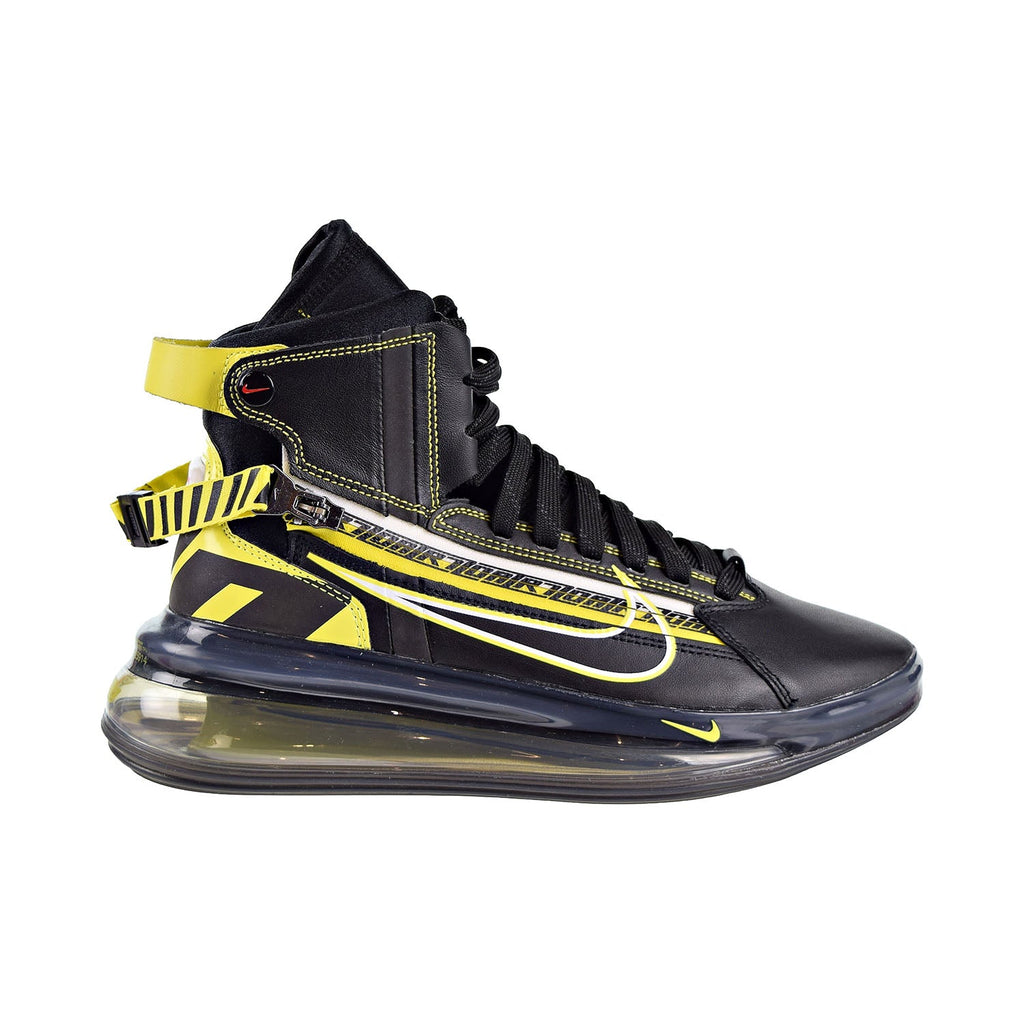 Nike Air Max 720 Saturn All Star Qs Mens Shoes Black/Dynamic Yellow
