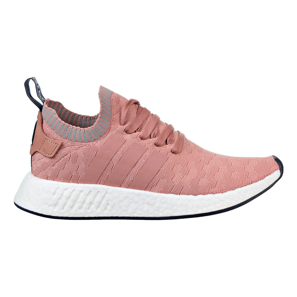 Adidas Originals NMD_R2 Primeknit Women's Shoes Raw Pink/Raw Pink/Grey Three
