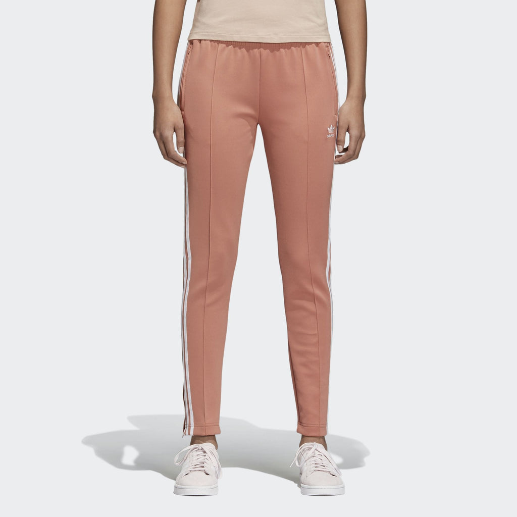 Adidas Women's Originals SST Track Pants Ash Pink/White – Sports Plaza NY