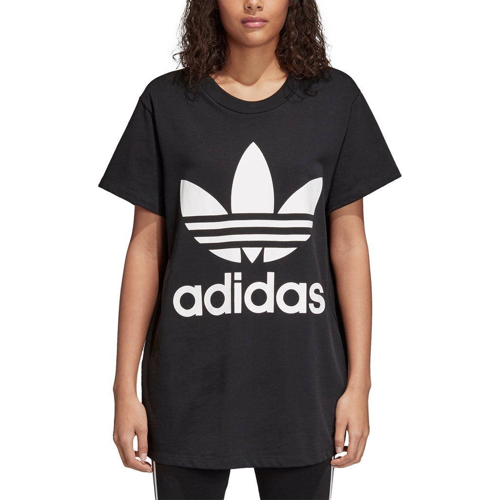 Adidas Originals Trefoil Oversized Women's T-Shirt Black/White