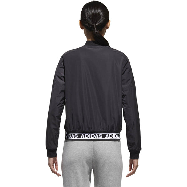 Adidas Sport Id Woven Bomber Womens Short Jacket Black