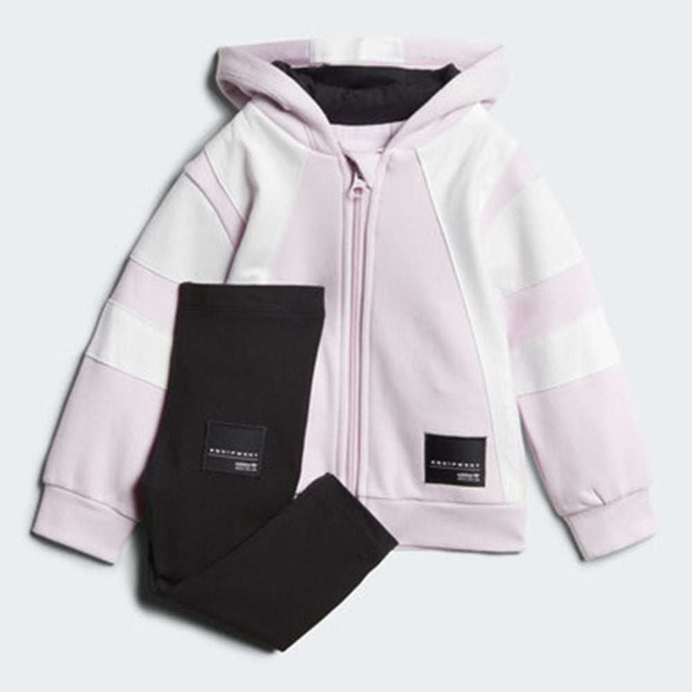 Adidas Baby's Orginals EQT Hoodie Set Aero Pink/White