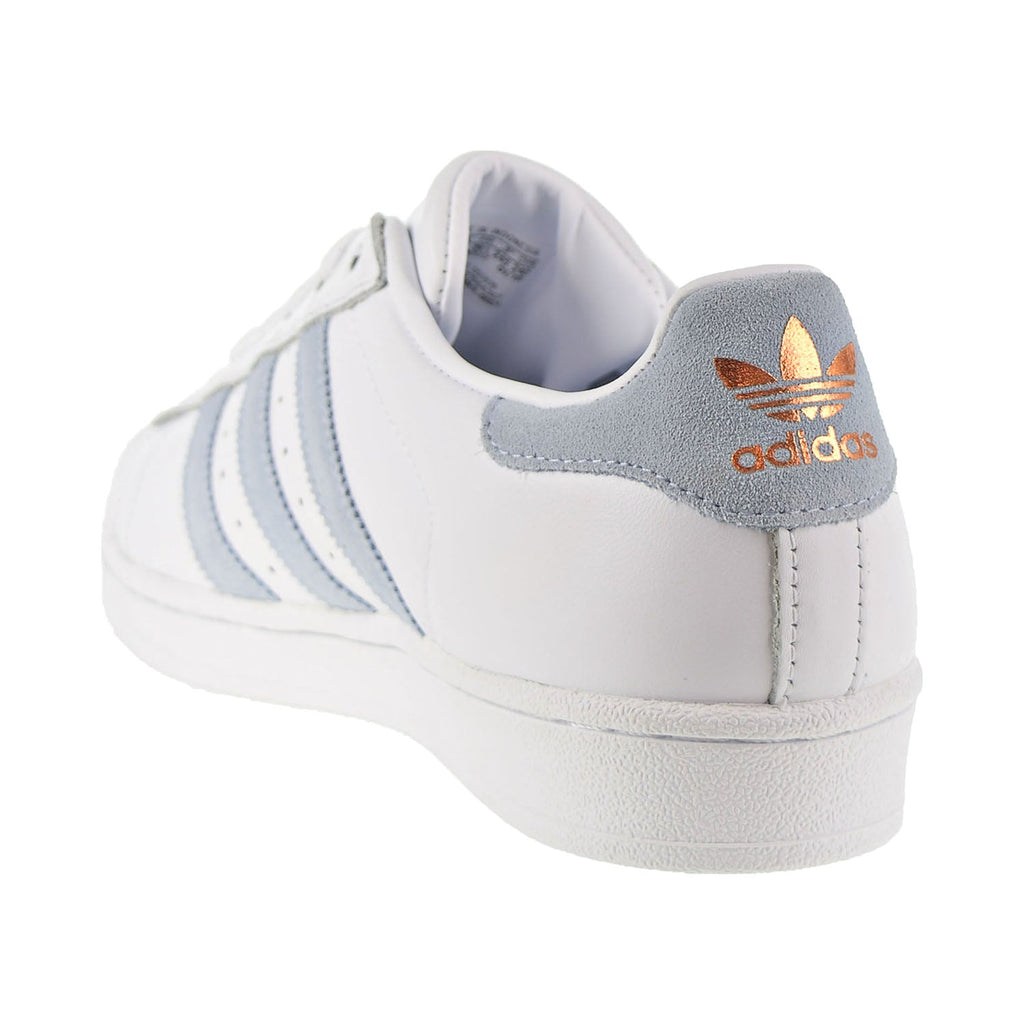 Adidas Superstar Women's Shoes White-Periwrinkle-Copper – Sports Plaza NY