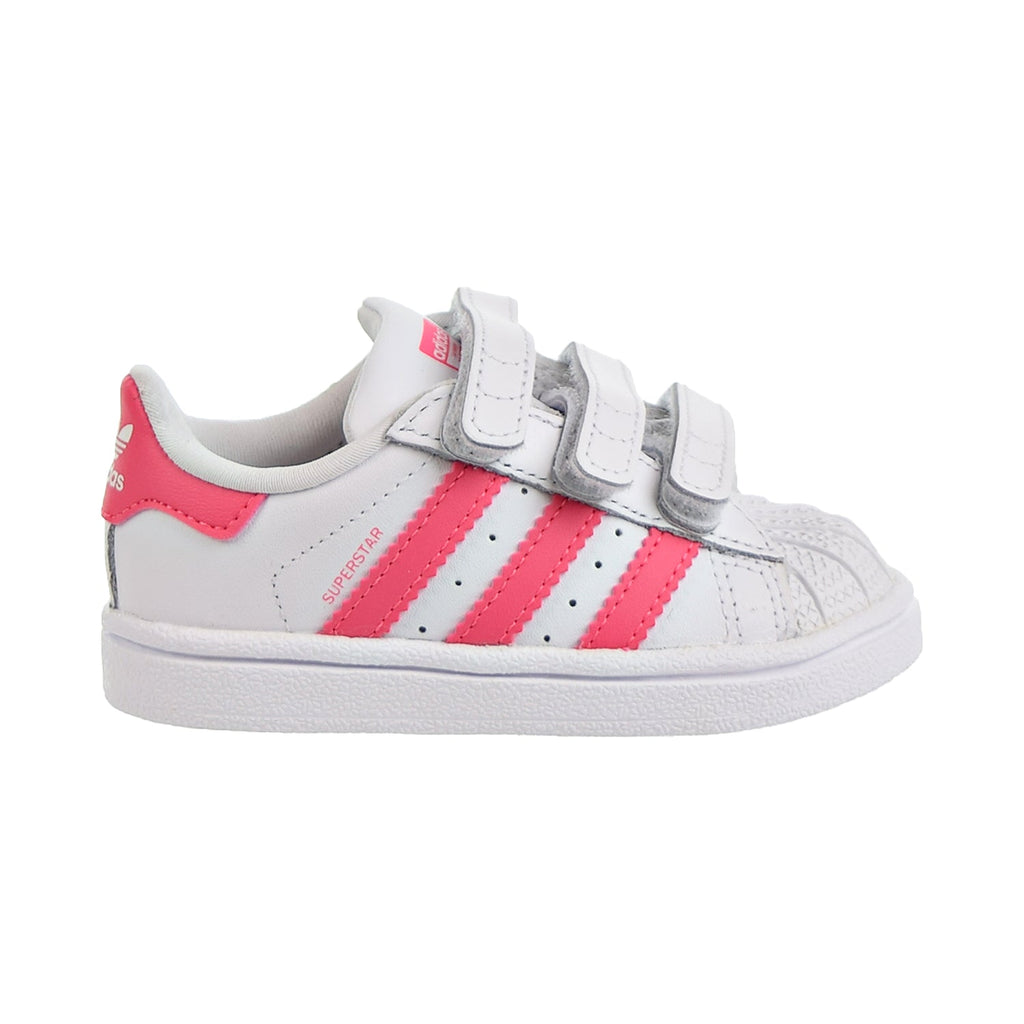 Adidas Superstar CF I Toddler Shoes Footwear White/Real Pink/Real Pink