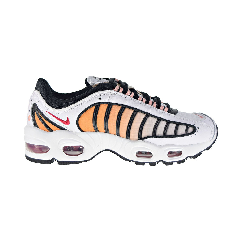 Nike Air Max Tailwind 4 Women's Shoes White-Black-Coral Stardust-Gym Red