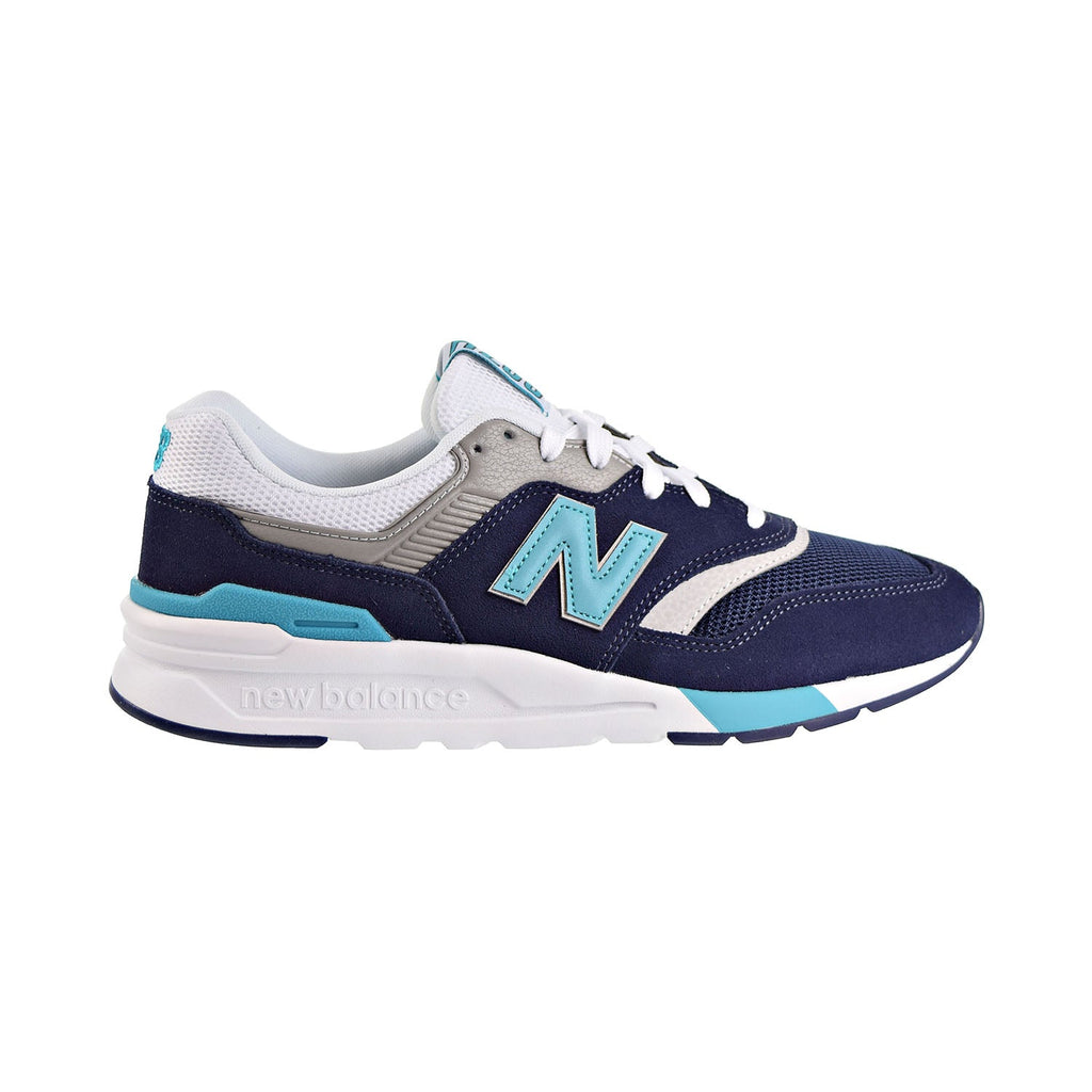 New Balance 997 Men's Shoes Pigment/Neon Aqua Blue