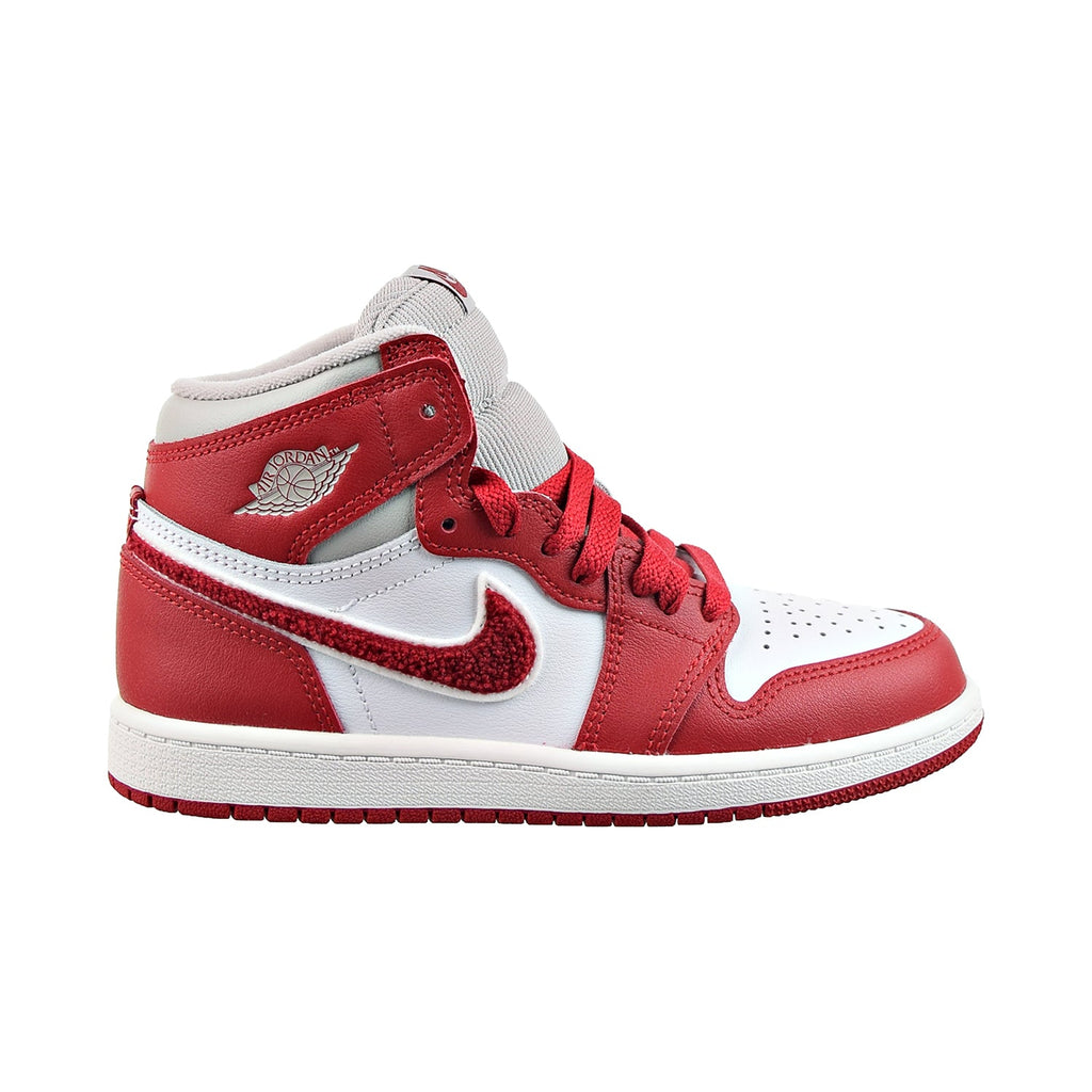 Air Jordan 1 Retro High OG (PS) Little Kids' Shoes Light Iron Ore-Varsity Red