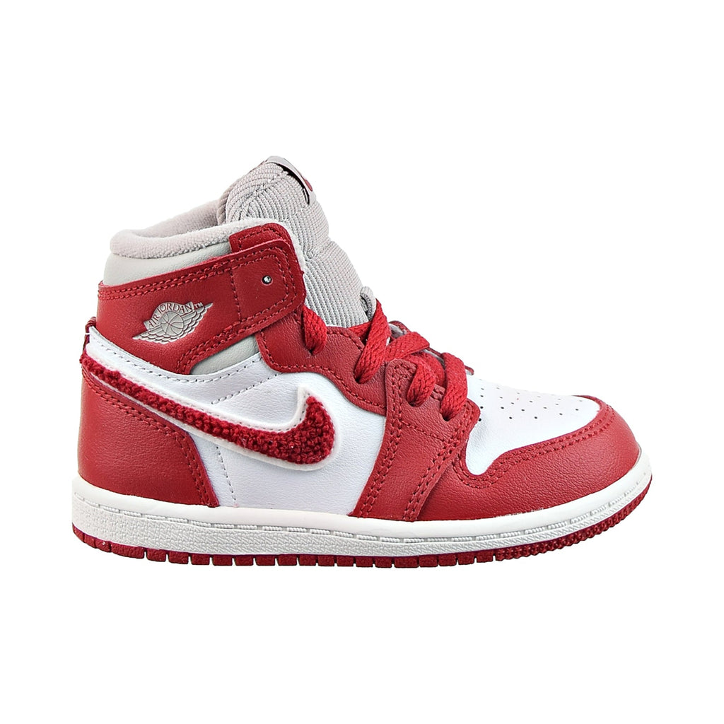 Air Jordan 1 Retro High OG (TD) Toddlers' Shoes Light Iron Ore-Varsity Red