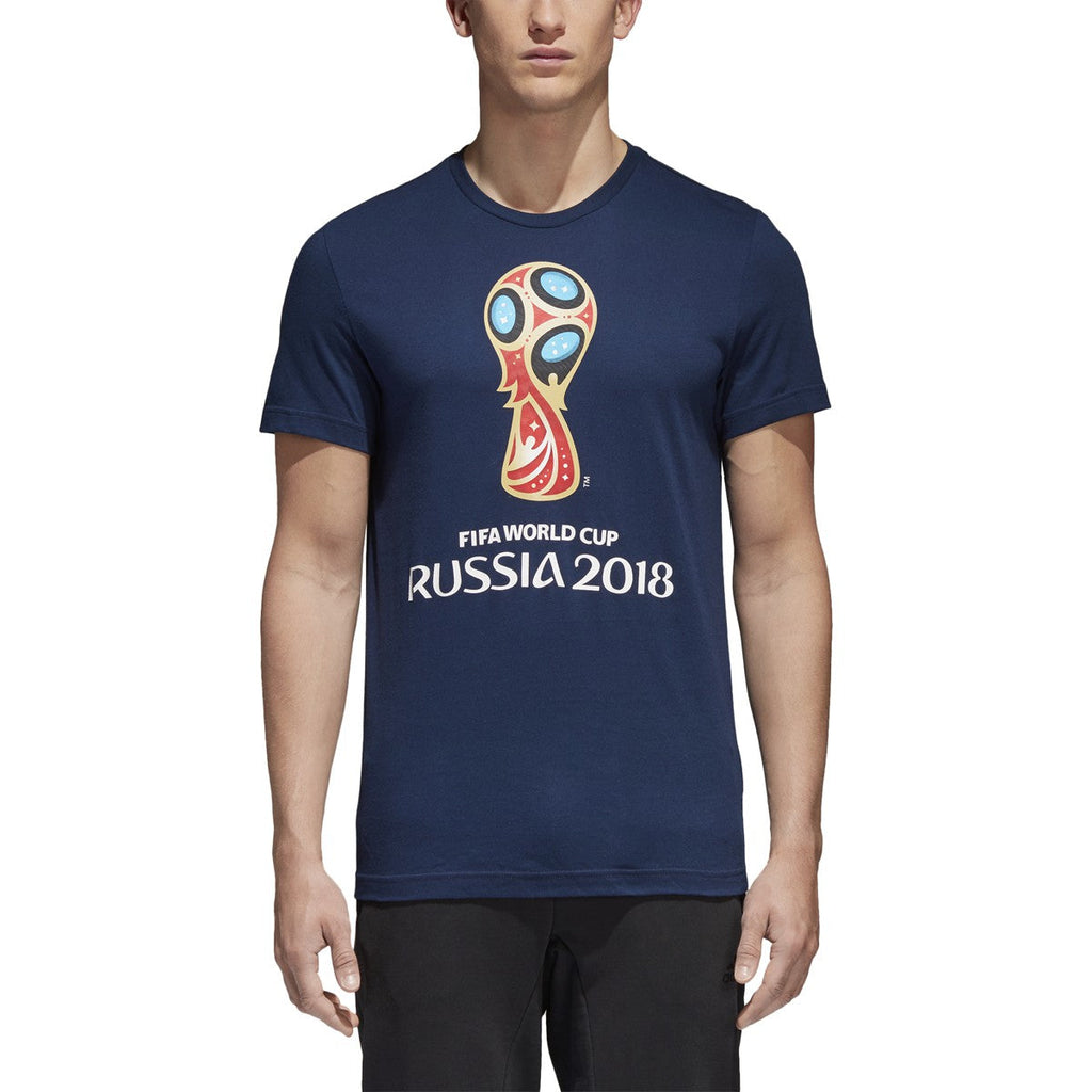 Adidas Men's Fifa 2018 World Cup Emblem Tee Navy