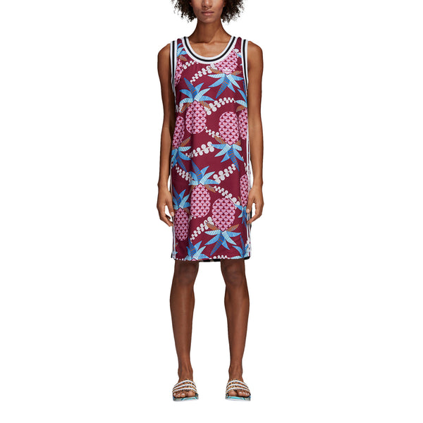 Adidas Women's Originals Farm Tank Dress Multicolor