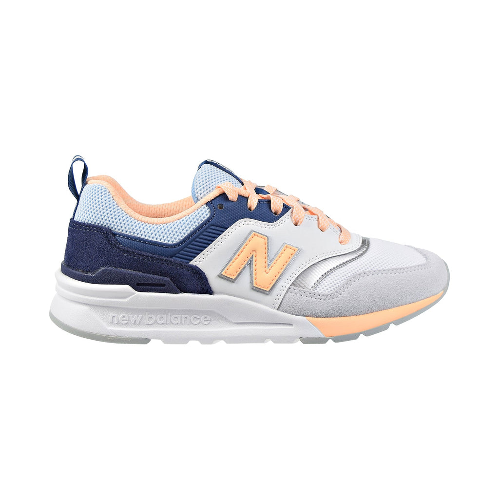 New Balance 997 Women's Shoes Grey/Light Orange/Navy