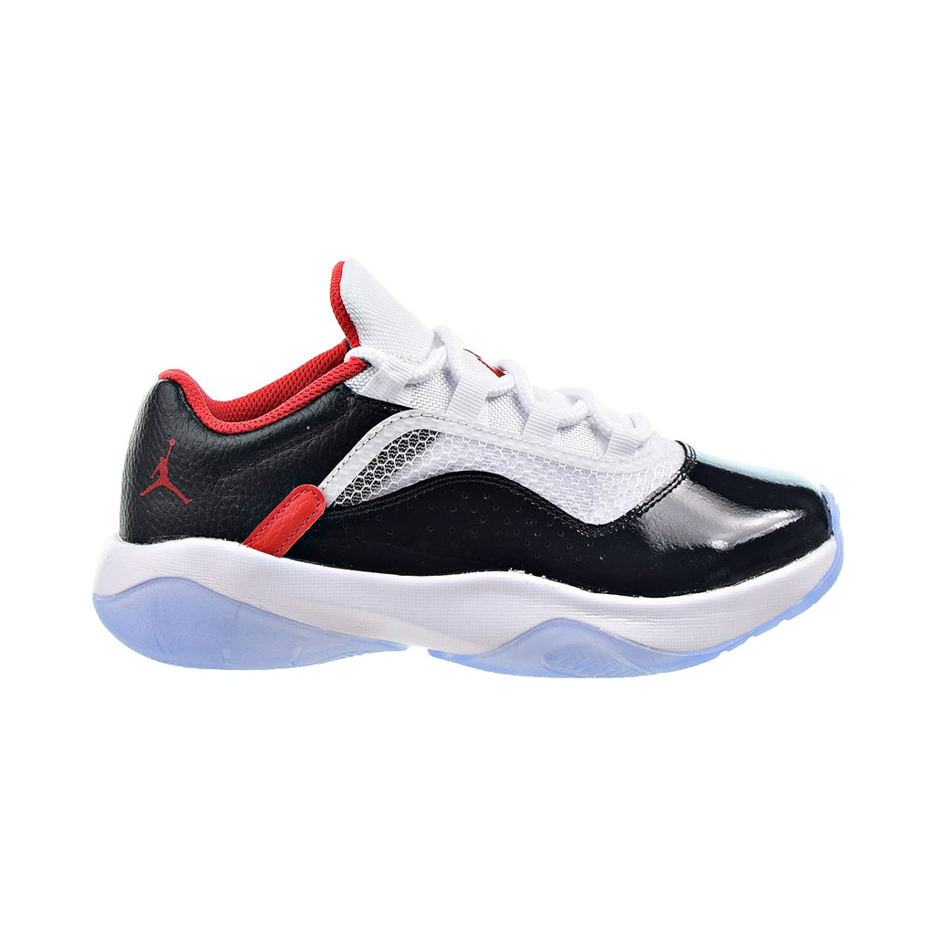 Air Jordan 11 CMFT Low Big Kids' Shoes Black-White-University Red