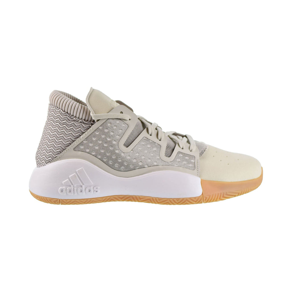 Adidas Pro Vision Men's Basketball Shoes Shoes Raw White/Light Brown