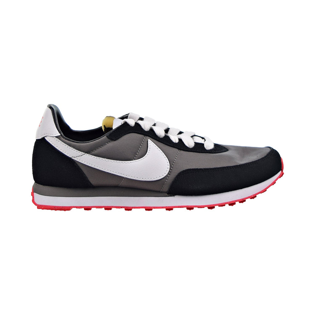 Nike Waffle Trainer 2 (GS) Big Kids' Shoes Flat Pewter-Black-Siren Red