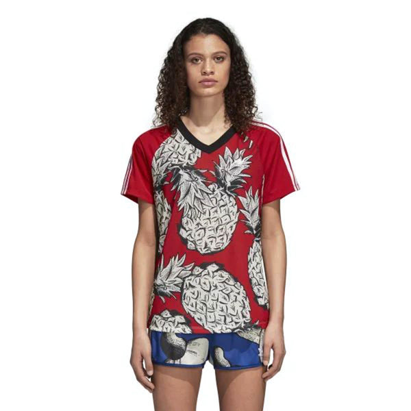 Adidas Originals Women's 3 Stripes Tee Multicolor