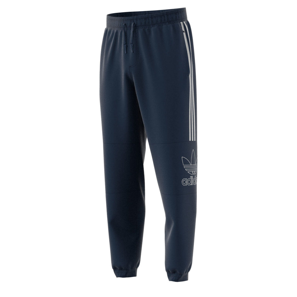 Adidas Originals Men's Outline Casual  Athletic Pants Collegiate Navy/White