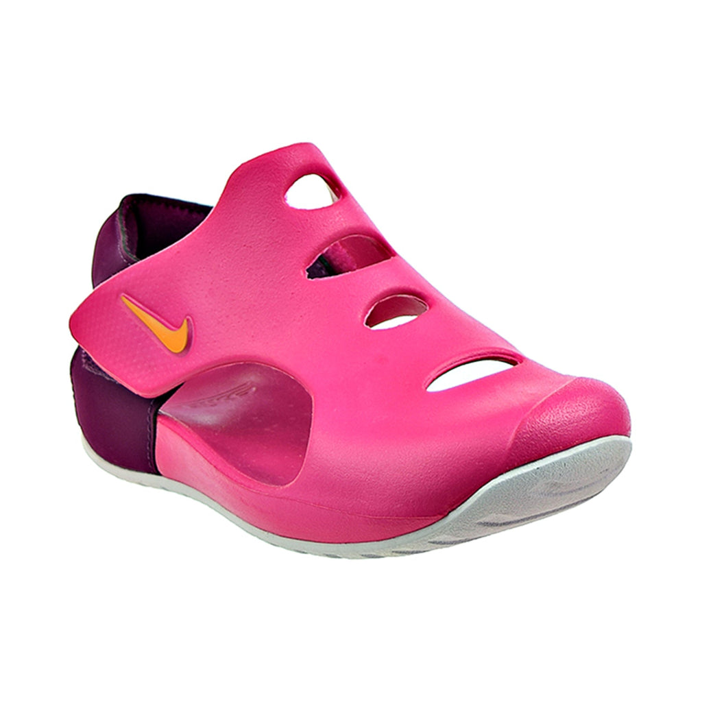 Nike Sunray Protect 3 (PS) Little Kids\' Sandals Pink Prime-Sangria-Whi –  Sports Plaza NY