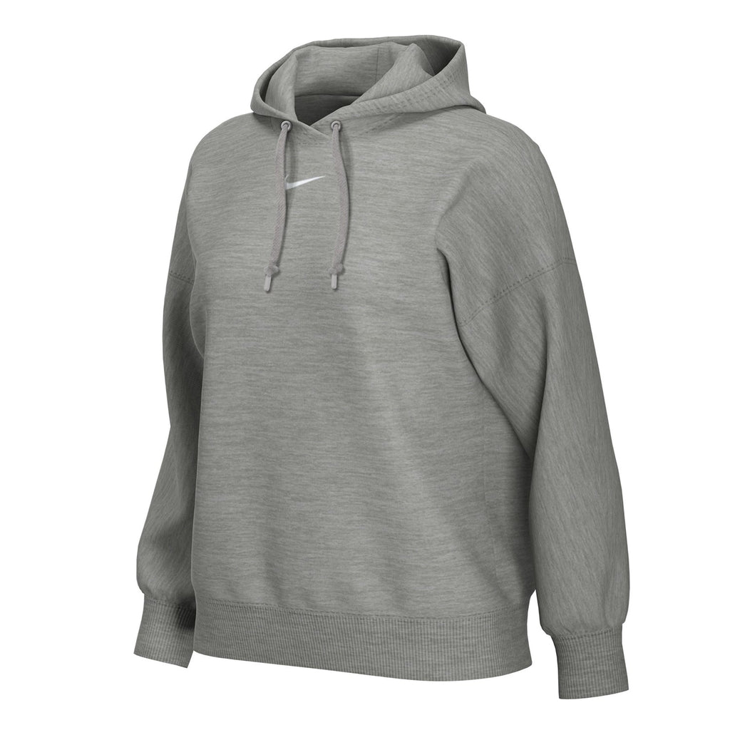 Nike NSW Essential Fleece Pullover Oversized Women's Hoodie Grey