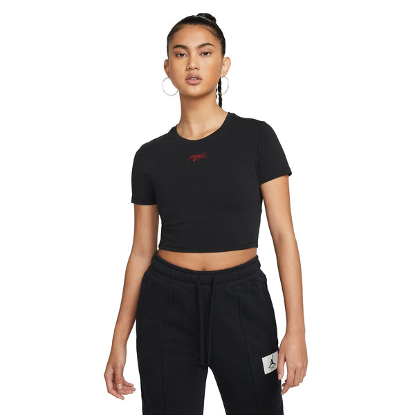 Jordan Women's Heritage Crop Top Black
