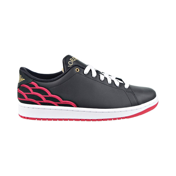 Air Jordan 1 Centre Court Men's Shoes Black-Mystic Hibiscus-White