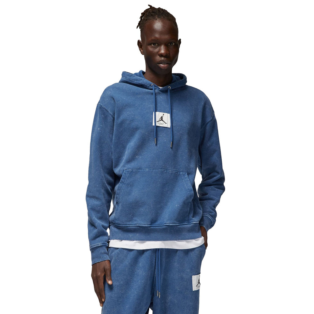 Jordan Essentials Fleece Pull-Over Men's Hoodie French Blue