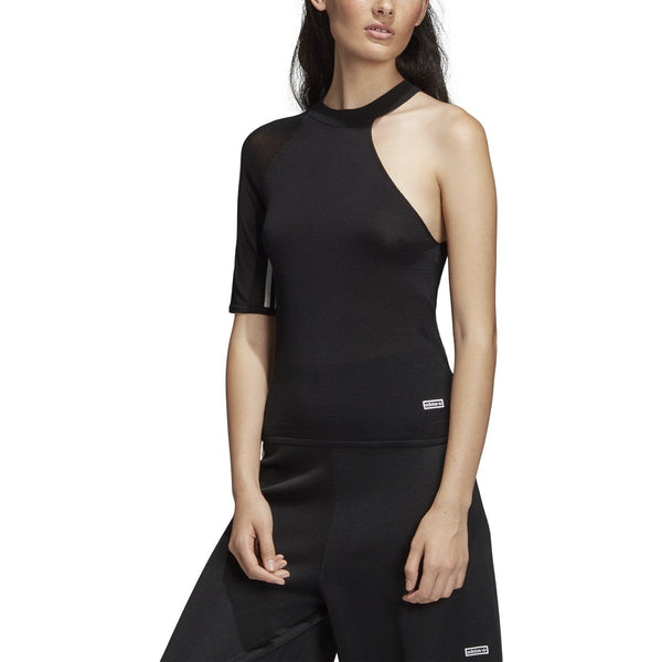 Adidas Originals Asymmetrical Womens T-Shirt Black