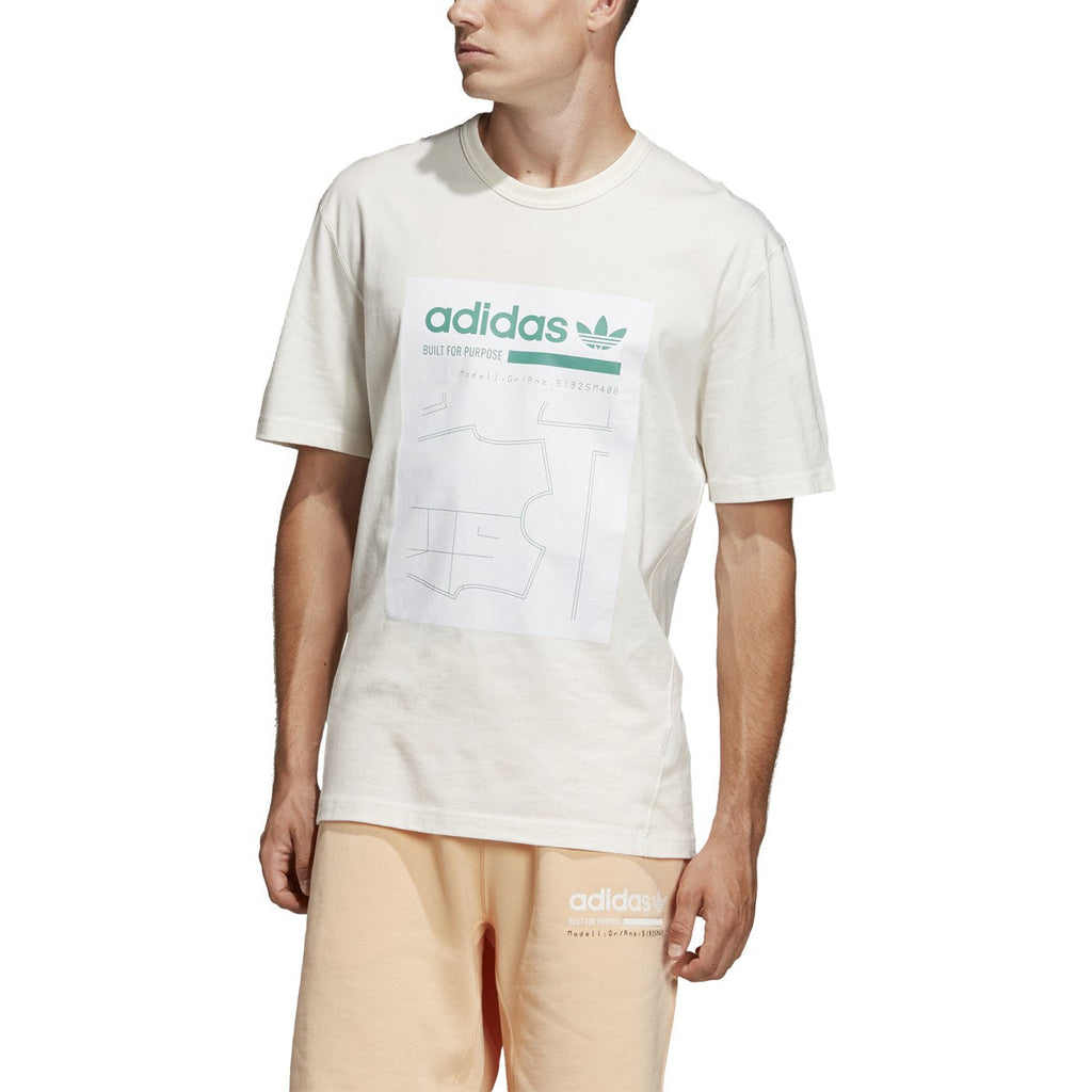 Adidas Originals Kaval Graphic Mens T-Shirt Running White
