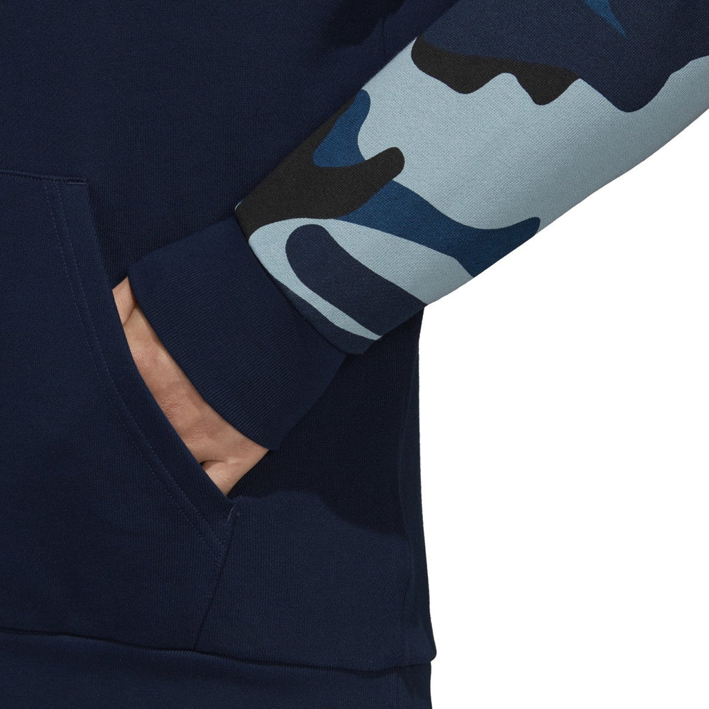 Adidas Originals Camouflage Mens Hoodie Collegiate Navy